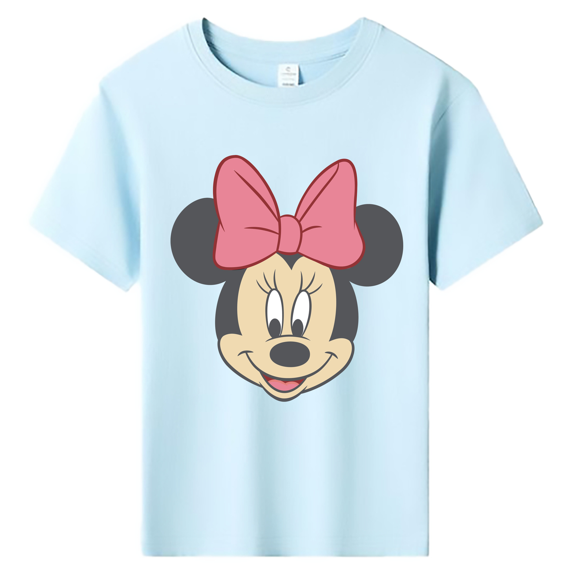 ミッキーマウス Mickey Mouse 綿100％キッズTシャツ（フロントプリント）